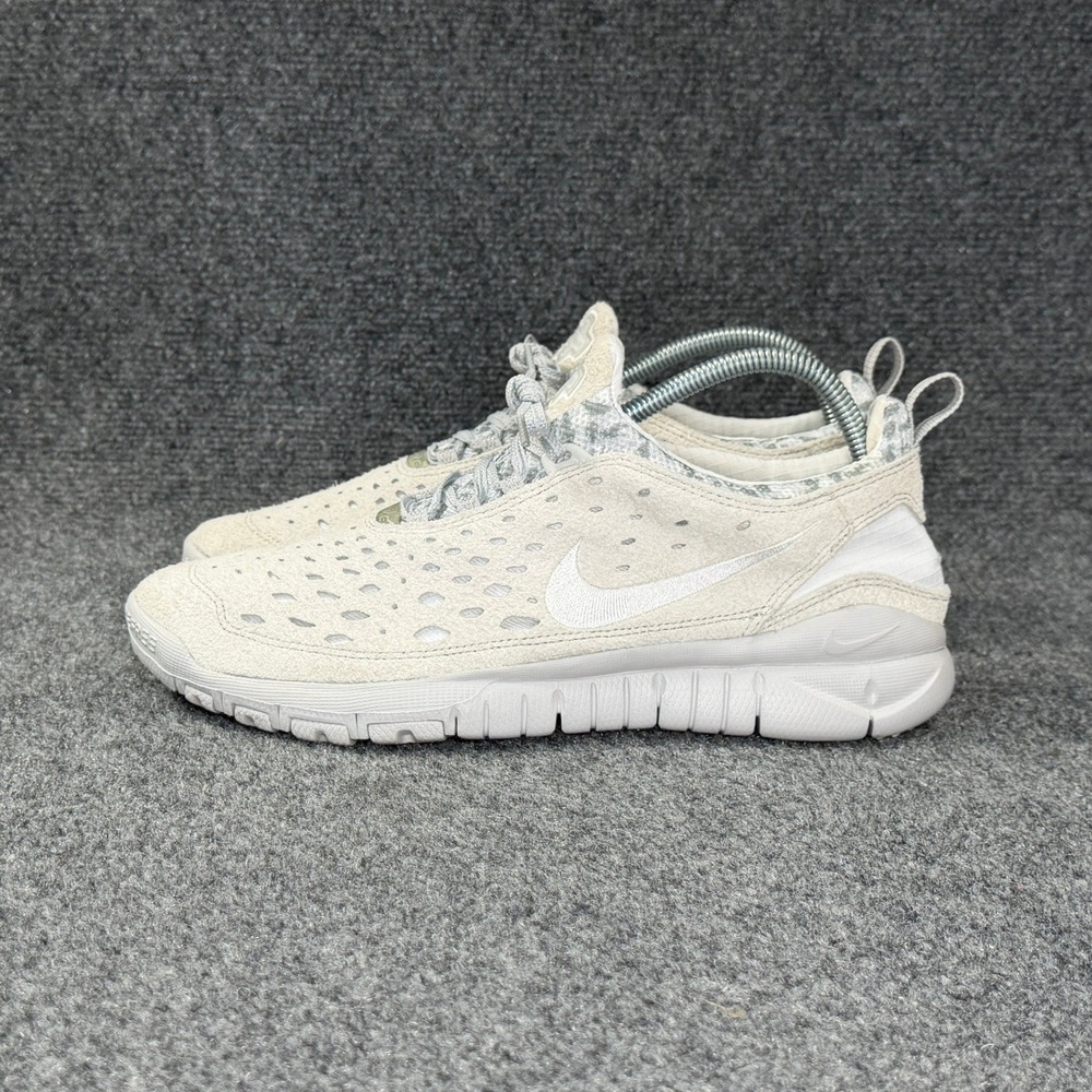 Nike Free Run Trail Shoes Men's 11 Neutral Grey Summit White Suede Athletic - Picture 6 of 15